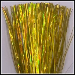 Yellow Luster 1/32" x 225 Strand, 10.5" Skirt